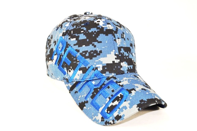 RET-001 PLAIN RETIRED CAP-BLUE.CAMO